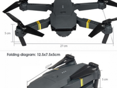 E58跨境折叠无人机高清航拍专业四轴飞行器定高遥控飞机玩具drone图2