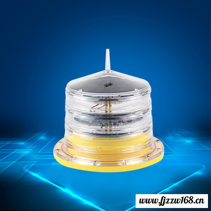 硅太阳能航空障碍灯 铁塔太阳能航空障碍灯 变电站铁塔航空障碍灯 太阳能无线航空障碍灯 高压铁塔航空防撞灯图2