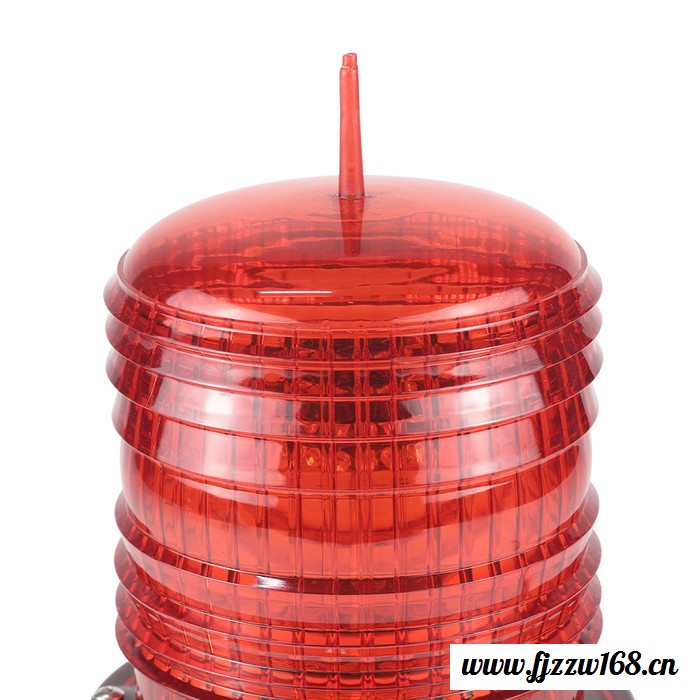 建航 航空障碍灯光控探头 智能航空障碍灯的同步接线 井架航空障碍灯夜晚图 机场驱鸟器及航空障碍灯图2