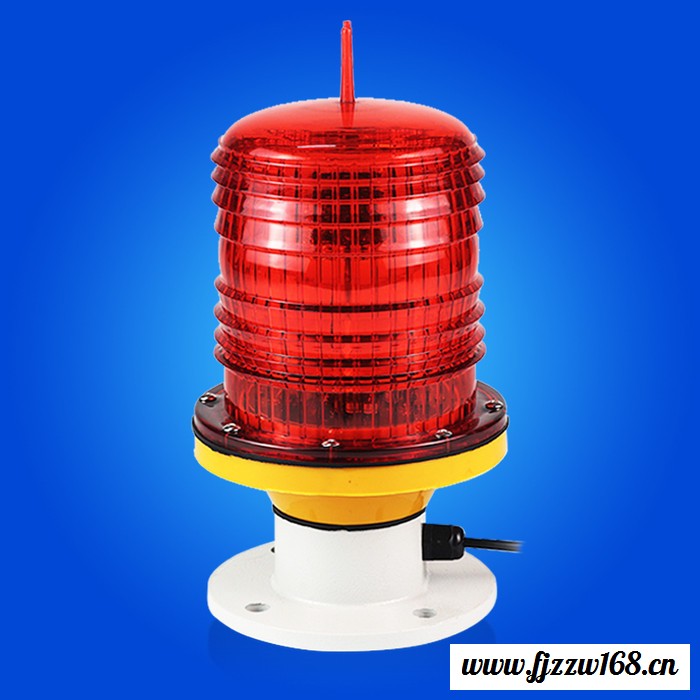 建航 航空障碍灯光控探头 智能航空障碍灯的同步接线 井架航空障碍灯夜晚图 机场驱鸟器及航空障碍灯图3