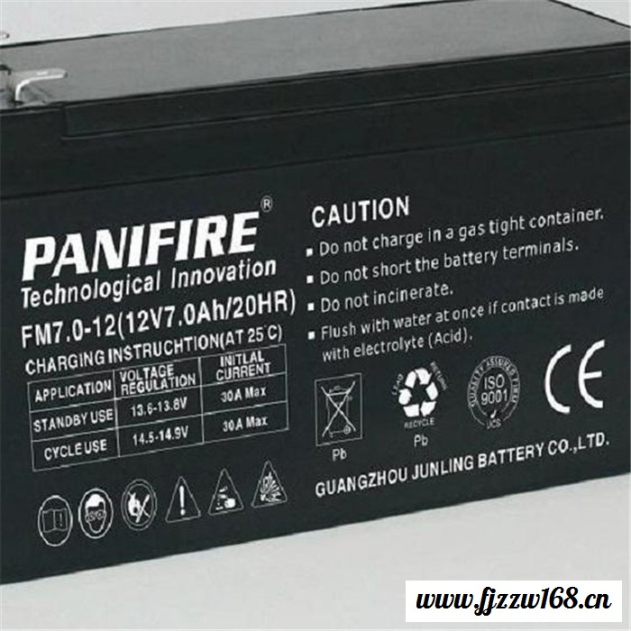 力仕顿PANIFIRE蓄电池FM65-12 铅酸免维护 航空信号灯专用 12V65AH 厂价直销图4