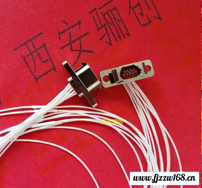 骊创矩形快速锁紧型J30JA-21TJL-300MM带绿棉航空插头接插件新品图5