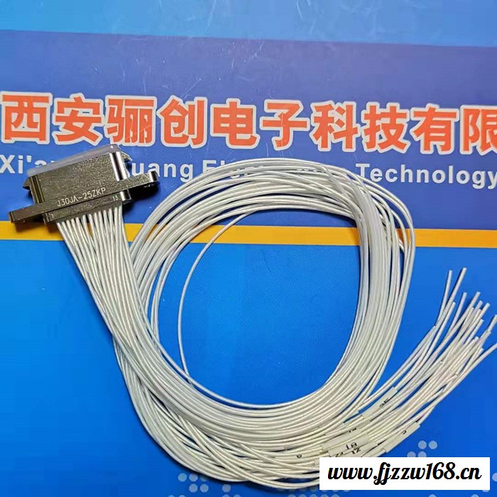 骊创矩形快速锁紧型J30JA-21TJL-300MM带绿棉航空插头接插件新品图7