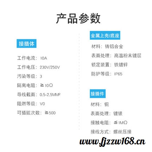 工业矩形航空插座HDC-HA-003-04重载连接器4芯公母对接热道流图5