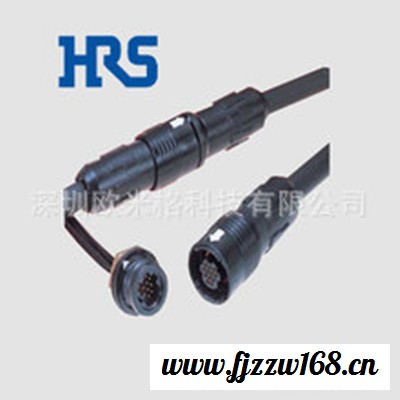 HRS圆形航空插头12pin防水防尘圆形连接器HR30-8P-12P(71) 广濑图2