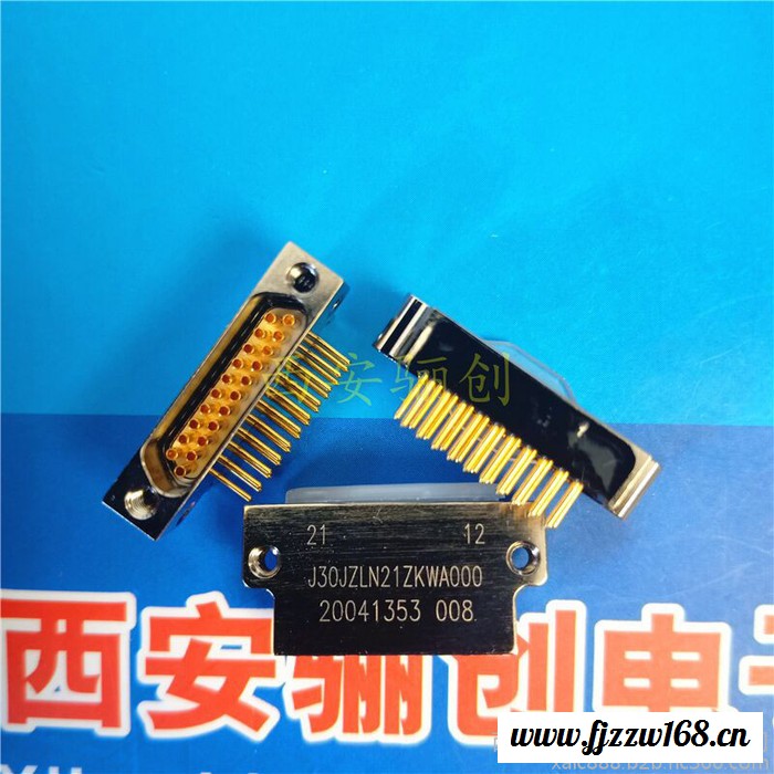 矩形接插件水平安装压接插座J30JZLN9ZKCA000-30CM航空电连接器图6