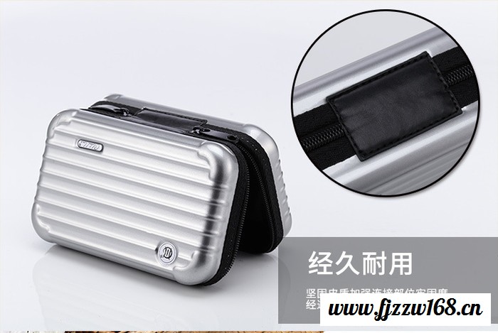 创意新款pc化妆收纳包旅行收纳包定制ABS8寸航空硬壳防水洗漱包图7
