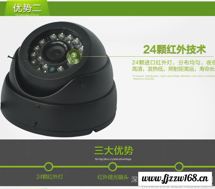 乌兰察布地区供应720P960P车载摄像机 客车校车公交车货车半球摄像头 夜视航空头 可定做接口定义 匹配各部标机用图5