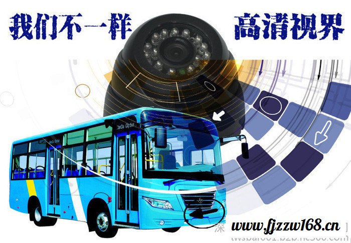 乌兰察布地区供应720P960P车载摄像机 客车校车公交车货车半球摄像头 夜视航空头 可定做接口定义 匹配各部标机用图4