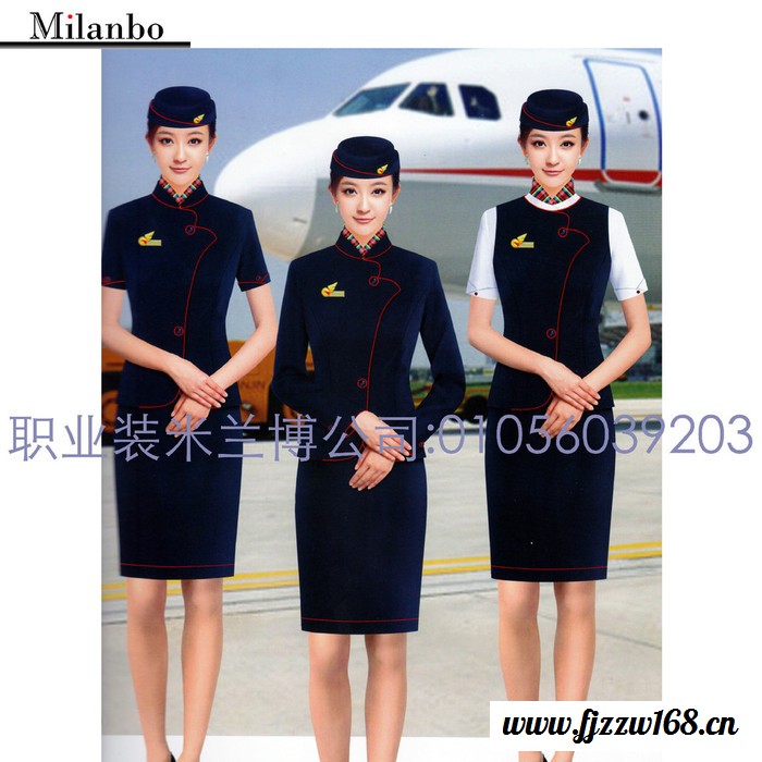 【空姐服】米兰弘专业订做航空公司航空学校单位新款空姐制服图3