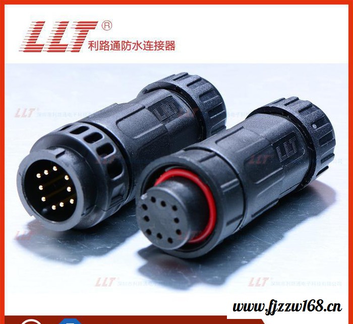 热卖利路通连接器-M19公母对接10芯,航空插头插座,航空接图3
