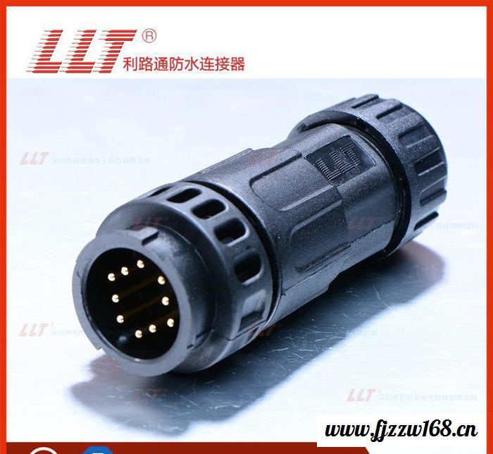 热卖利路通连接器-M19公母对接10芯,航空插头插座,航空接图2