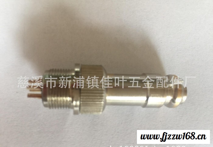 全铜外壳，M12-4kp航空插头，航空插座，765系列图3