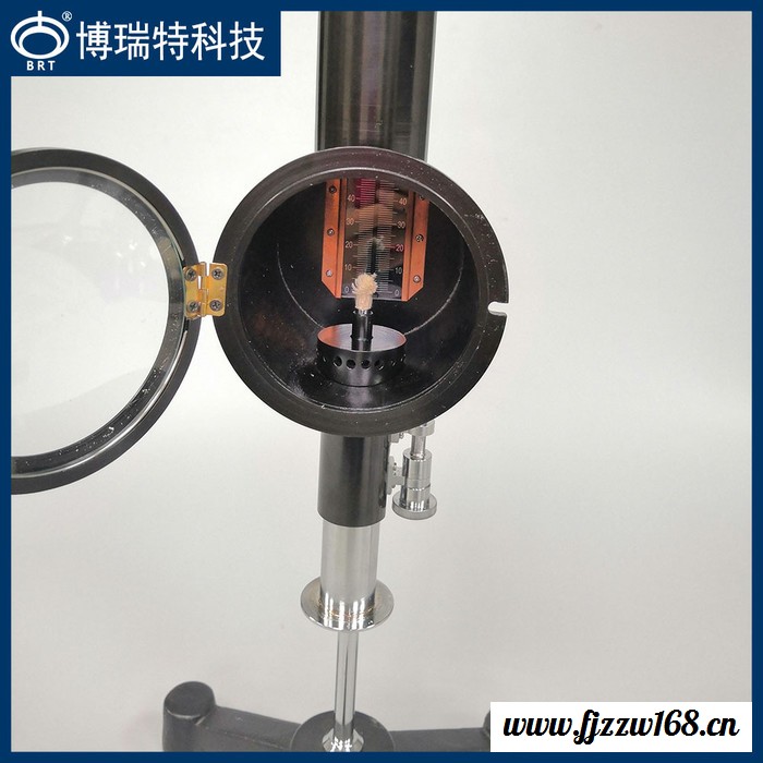 BYYD型【符合GB/T382-2017标准】手动航空煤油烟点测试仪器 装配顶部小镜子/储油器/灯芯图6