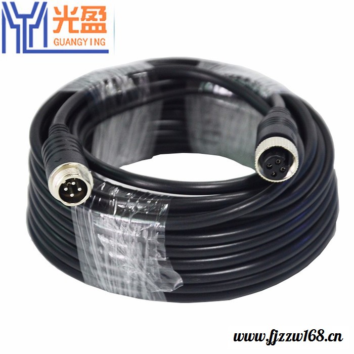 4芯车载航空视频延长线图5