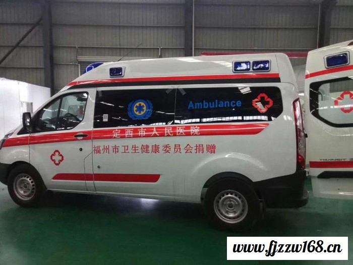 福特新全顺 V362中轴中顶一体成型航空监护型救护车    国五图6