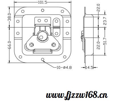 EAKING EK4788 航空箱配件图2