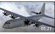 01:27 美国天空“大力神”，C-130是运输机鼻祖，奠定大飞机设计标准