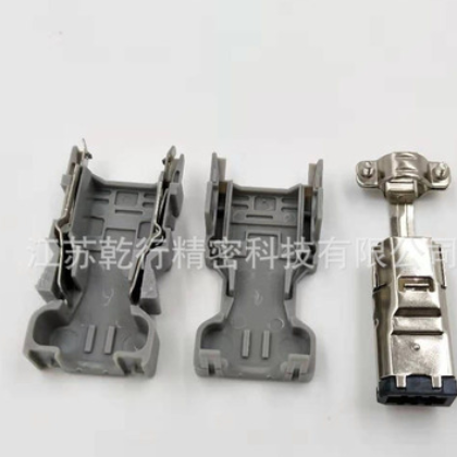 MOLEX 6P公头 伺服驱动侧插头CN3接头6芯编码器插头IEEE1394头图2