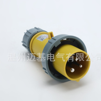 厂家批发一体式MG0132-4工业插头防爆防水110V航空插头插座图2