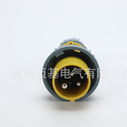 厂家批发一体式MG0132-4工业插头防爆防水110V航空插头插座图3