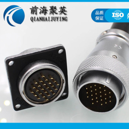 批发weipu WS28J26TQ直式插头 WS28K26Z方盘插座威浦航空连接器图3