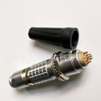 0B系列推拉自锁航空插头插座 医疗美容 线束连接器 2~9芯图2