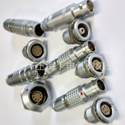 B/K/S/E/2G/2E系列金属推拉自锁连接器 0/1/2/3/4/5航空插头插座图3