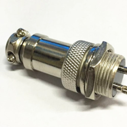 GX16-10芯 航空插头 10P 圆形连接器 防水插头 航空插头公母图2