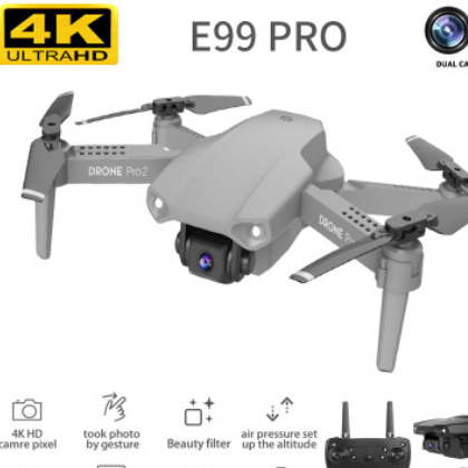跨境E99无人机4k折叠双摄头高清航拍四轴飞行器定高遥控飞机drone图2