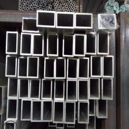 2024铝管 7075航空铝 铝弯管 木纹铝合金方管 规格齐全可加工图2