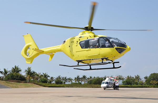 欧直EC135T2+直升机