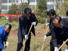 武汉青山区力诺智慧园植树活动圆满完成