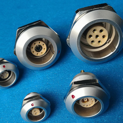1K整套防水航空插头插座M16航空连接器医疗设备圆形推拉自锁插头图3