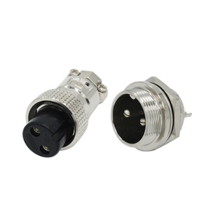 重强航空插头插座19M-6芯7芯8芯9芯11芯12芯14芯15芯AB连接器GX19图2