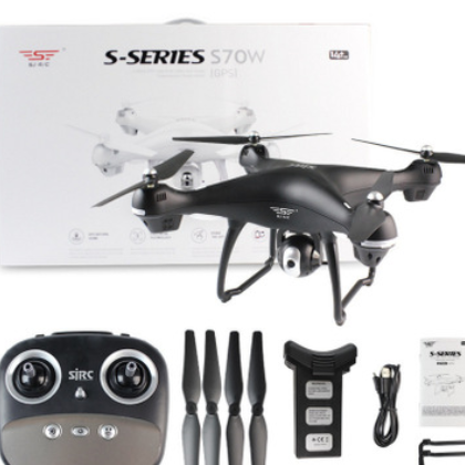世季 S70W无人机GPS实时高清WIFI航拍四轴飞行器遥控飞机直升机图2