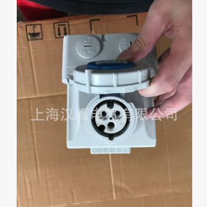 操作盒工业航空插座 带开关32A3芯4芯5芯机械联锁户外组合检修盒图3