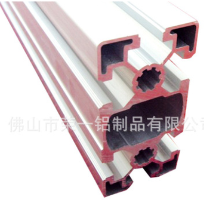 大量销售 加工铝合金型材 非标门窗铝材 6063门窗铝合金型材图2