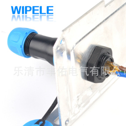 航空插头SP1312\/S2 防水连接器 插头 插座 2芯圆形WM13 丰佑电气图3