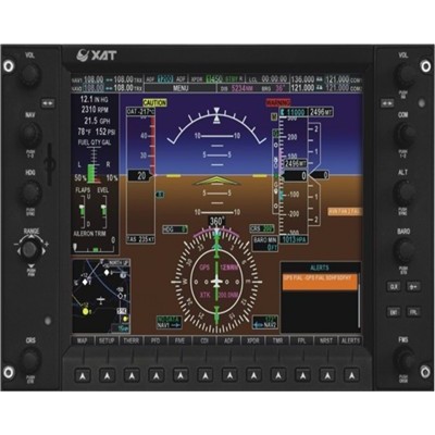 综合显控器（主飞行显示器PFD、多功能显示器MFD）