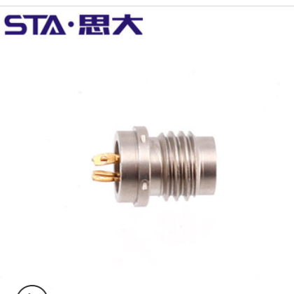 高温密封连接器 美国CTC传感器4芯插头 玻璃烧结1/4美标航空插头图3