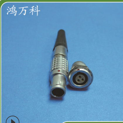 兼容雷莫FGG 1B-3芯 航空防水插头 接头连接器插拔自锁连接器厂家图2