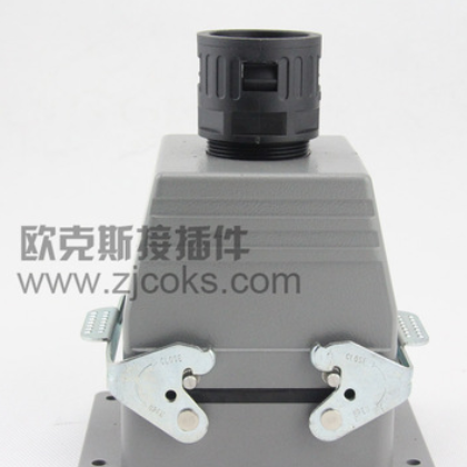 重载连接器HDC-HE-032针矩形航空工业插头16A图3