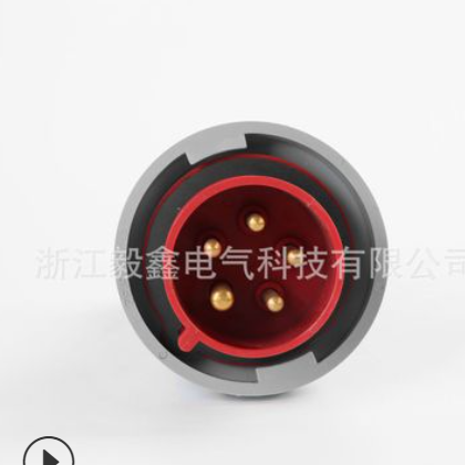 5芯16A 工业防水插头航空插头防尘防爆工用插三相五线IP67 0252N图2