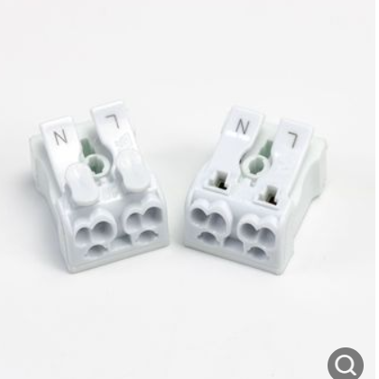 923插拔接线端子 P02快接端子连接器 欧骏三位按压快插端子图2