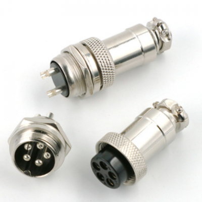 宏图伟业 GX20航空插头接头GX20-2/3/4/5/6/7/8/9-12芯20mm连接器