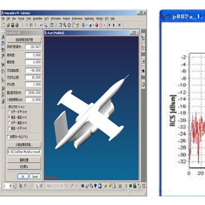 飞行器雷达与红外目标特性仿真计算及隐身技术研究