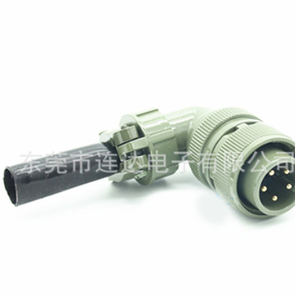TP/MS5015 5芯美军标航空插头MS3108A-18-11SP MS3102A弯头连接器图3