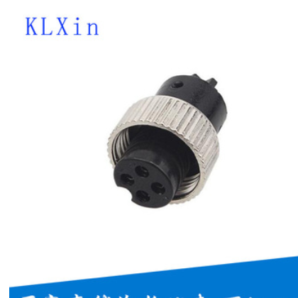 GX12-4P 注塑胶芯航空插头 6芯航空连接器 车载航空链接头图2