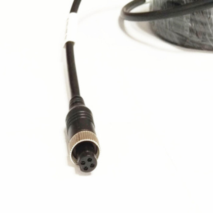 厂家直销20米 4芯铝箔航空防水插头线 监控航空头车载视频延长线图2